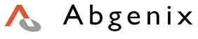 Abgenix logo with stylized letter A